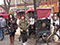 Rickshaws and tourists -  Qianhai Beiyan, Beijing, China